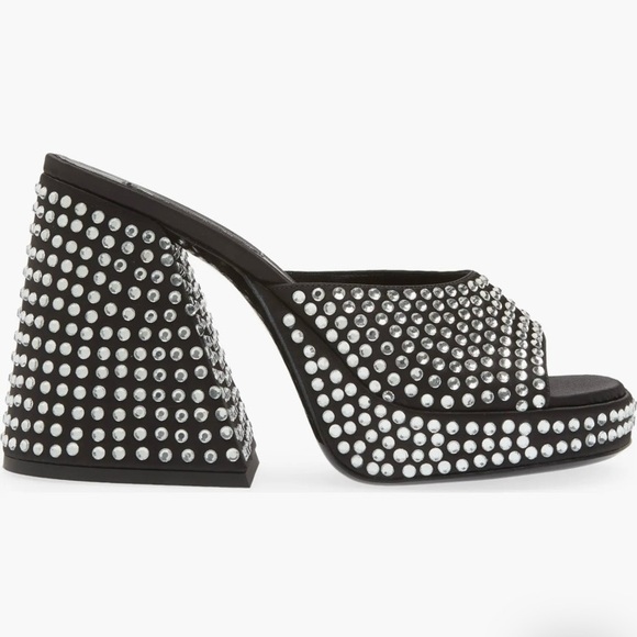 Simon Miller Crystal Slice Platform Mule Sandals - Picture 2 of 16